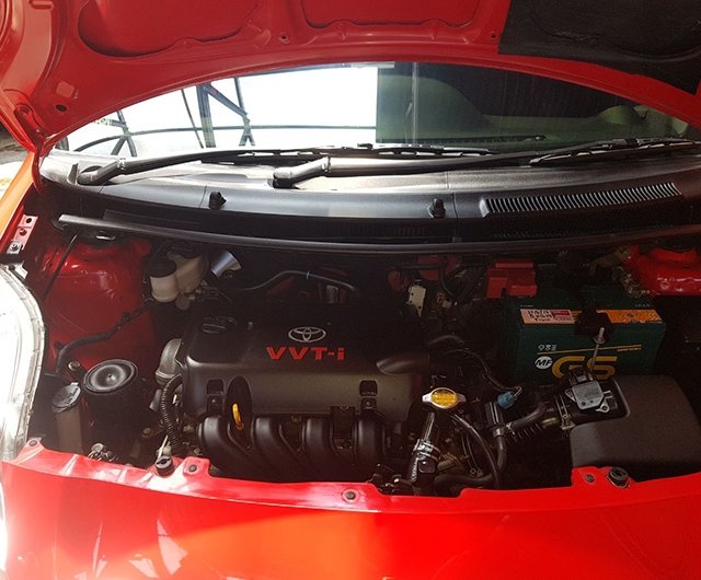 Hasil Engine Detail Mobil Yaris