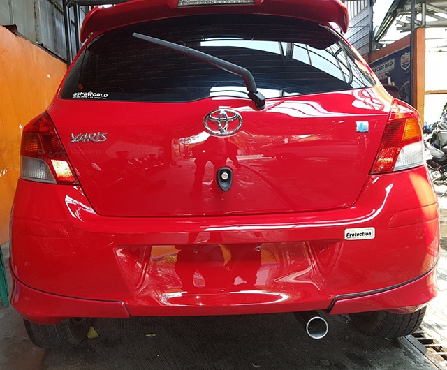 Hasil Sealen Purish Mobil Yaris