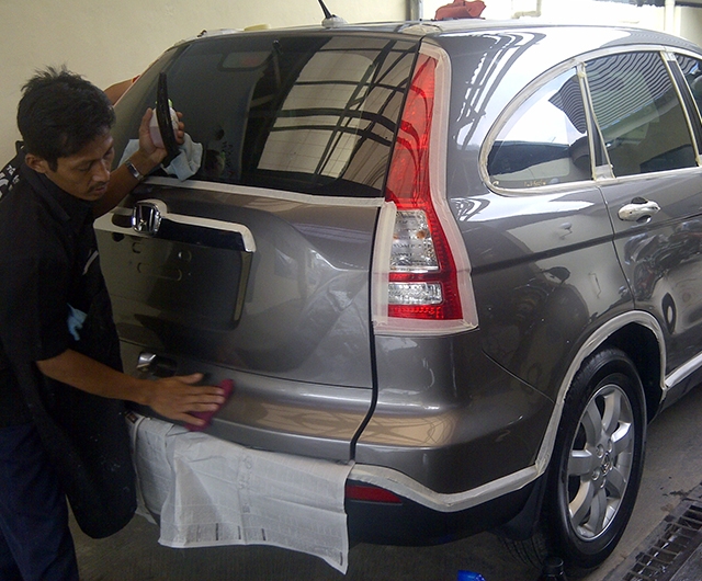 PROSES CLAY BODY <b>HONDA CRV</b>