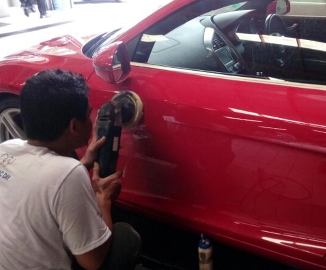 Proses Poles Body Audy R8