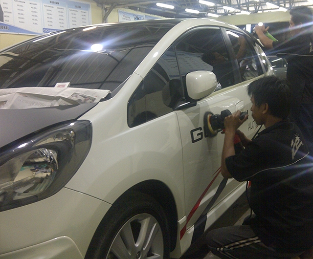 PROSES POLES BODY <b>HONDA JAZZ</b>